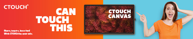 CTOUCH introduces new touchscreen designed for business: the CTOUCH Canvas