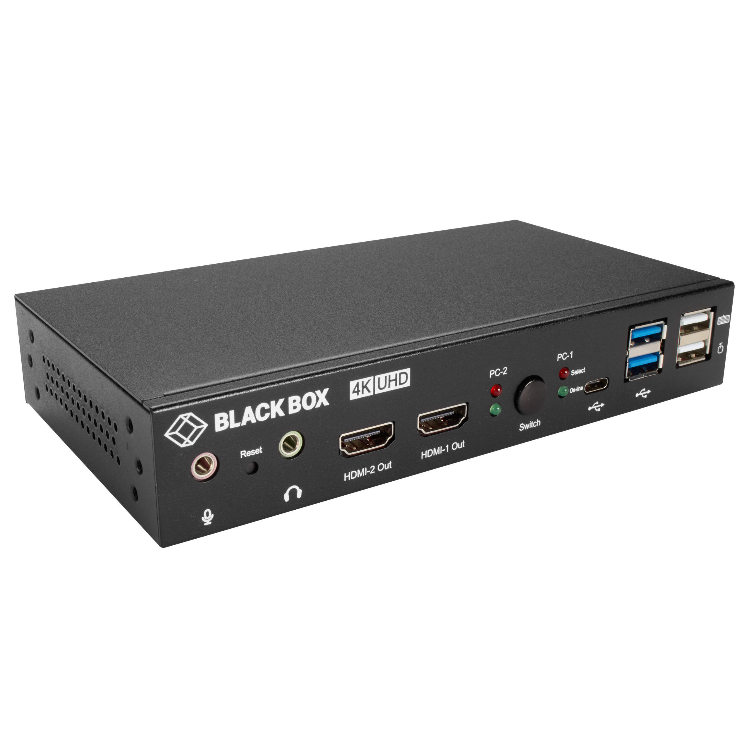 Black Box KVD200 2H 4K HDMI Dual Head KVM Switch