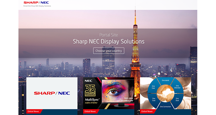 It’s Official! NEC and Sharp Joint Venture Creates Sharp NEC Display Solutions