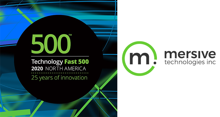 Mersive Technologies Places on Deloitte’s Fast 500 List