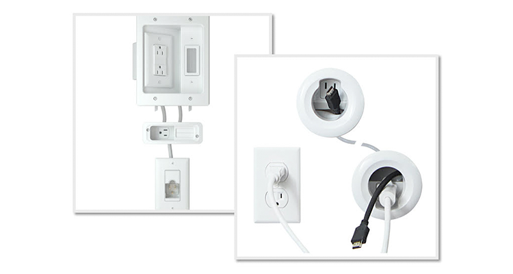 Sanus Now Shipping New In-Wall Cable Management Kit