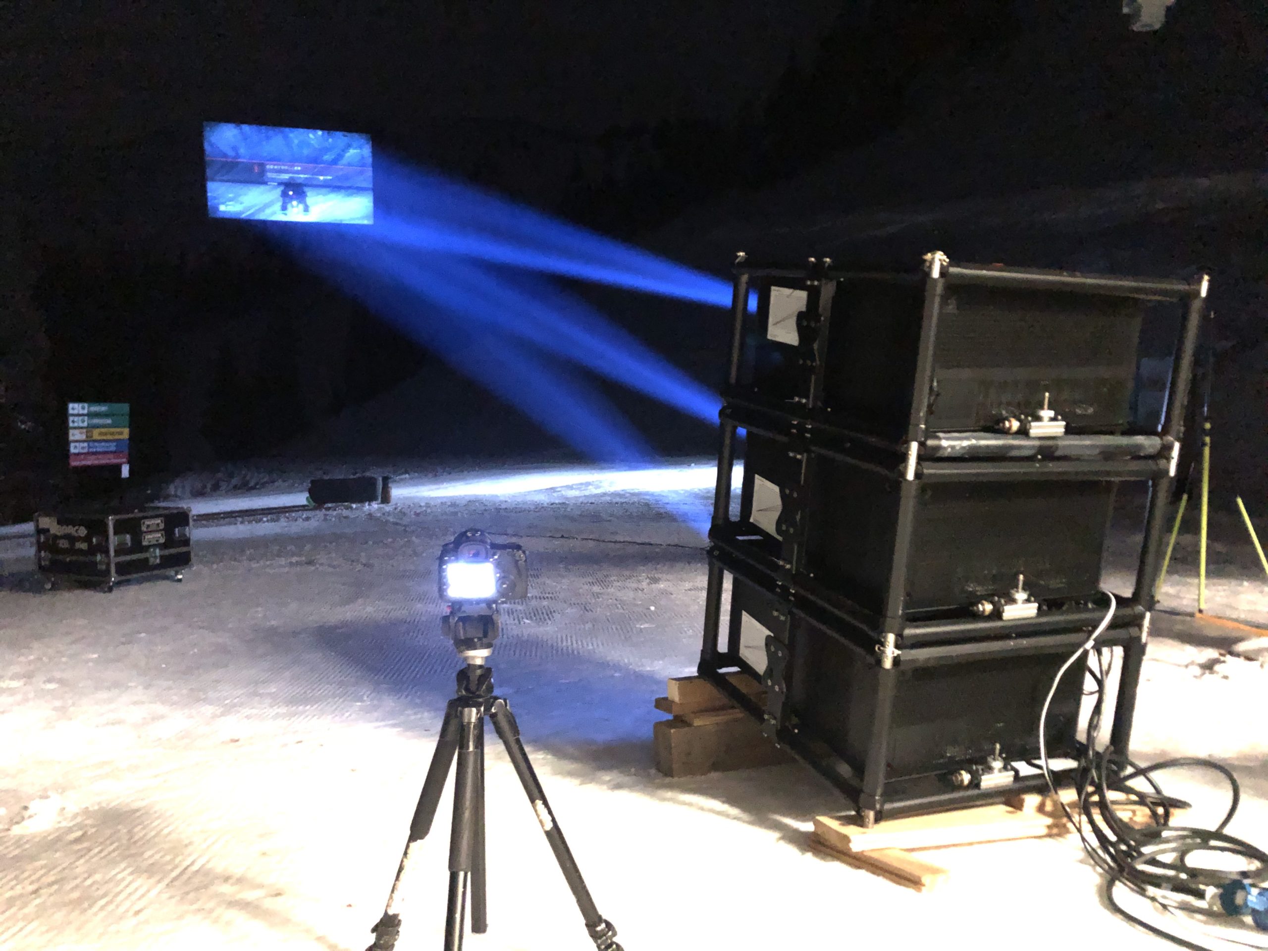 Rentex, Inc. Provides Barco Projectors to Paintscaping in Support of