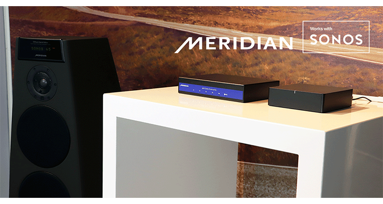 Meridian Audio Now Certified by ‘Works With Sonos’ Program