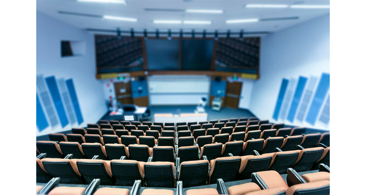 university lecture hall