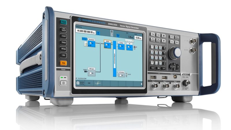 R&S SMM100A Vector Signal Generator Redefines Midrange Signal Generation for 5G, WI-FI 6E and Much More