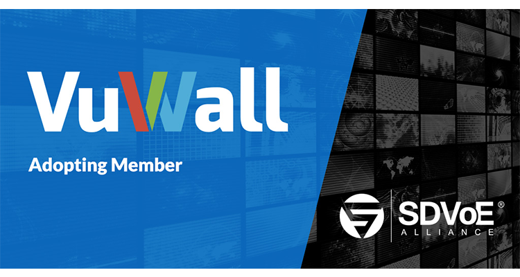 VuWall Joins SDVoE Alliance as Adopting Member