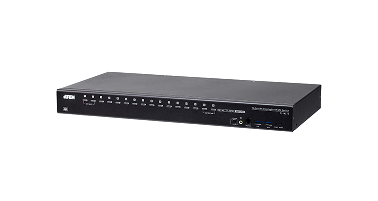 ATEN Technology Launches New 8- and 16-Port USB 3.0 4K KVM Switches