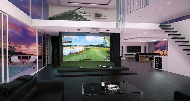 Who Doesn’t Want This in Their Home? The Ultimate At-Home Golf Simulator Is Now in a Packaged Solution From AV Planners