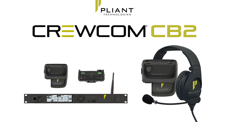 Pliant Technologies Announces CrewCom CB2 Wireless Intercom System