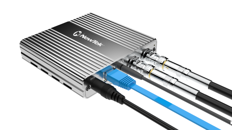 NewTek Spark Plus IO Converter Sends 12G-SDI Over Ethernet