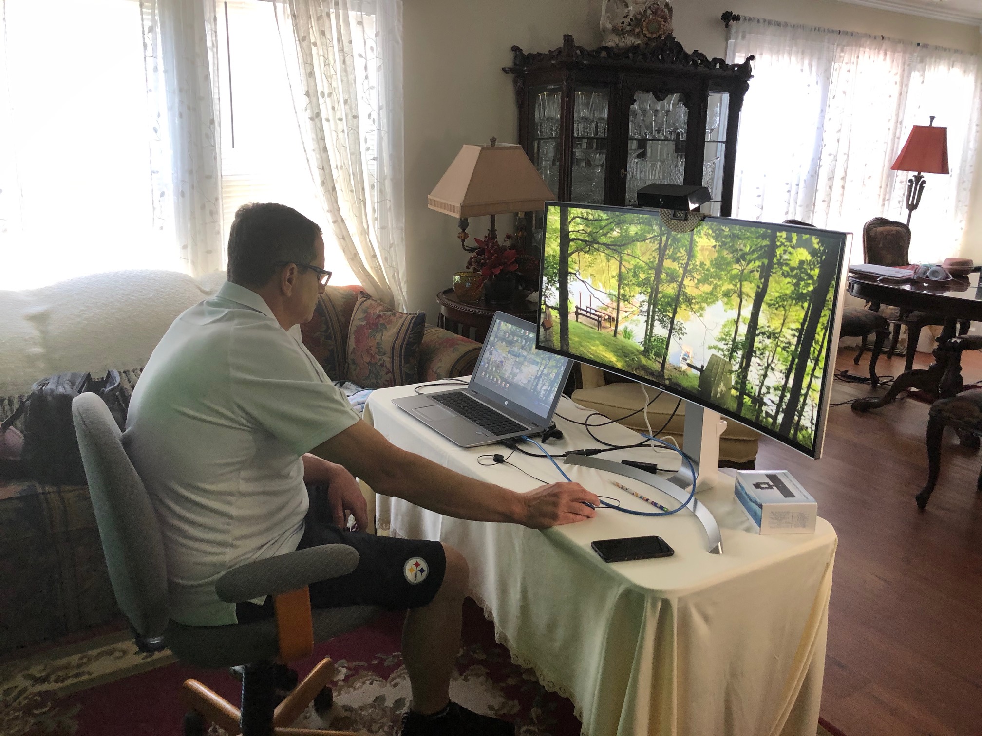 Sam Taylor WFH Sam Taylor WFH Setup