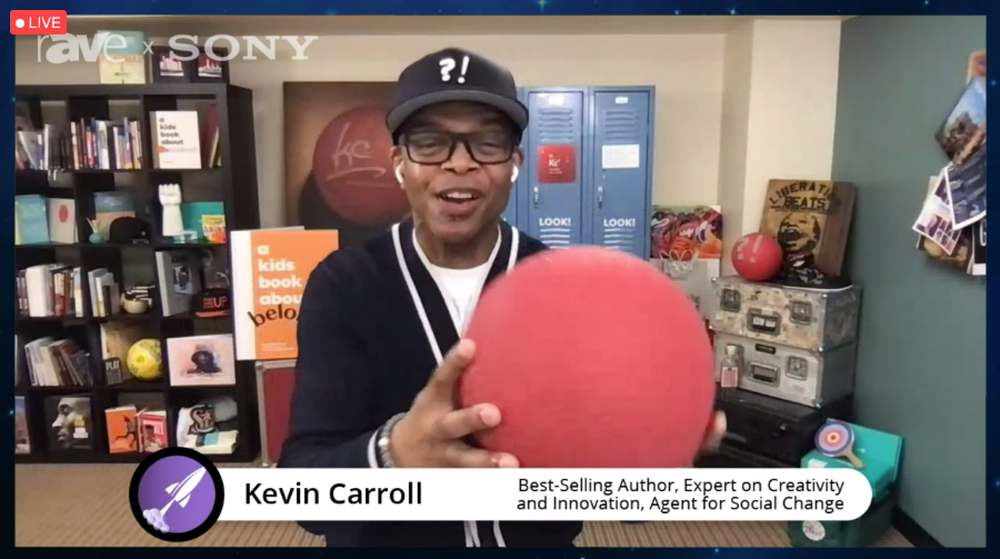 Kevin Carroll with His Red Rubber Ball