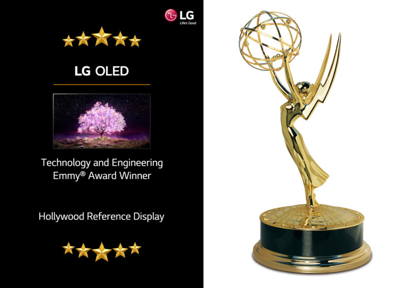 LG OLED Receives Emmy Award As Hollywood Reference Display