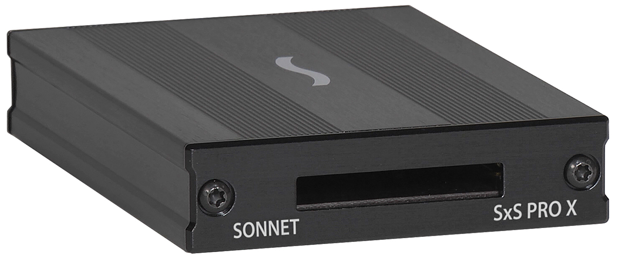 Sonnet sxs pro x single slot tb3 card reader