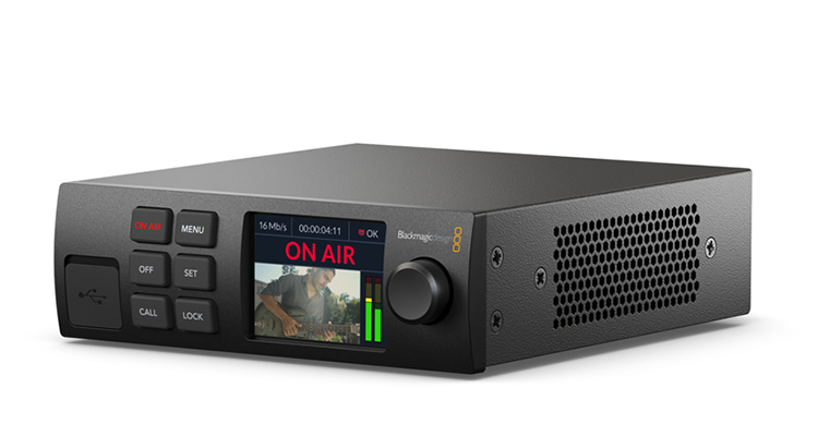 Blackmagic Design Announces Web Presenter HD Self-Contained Streaming Solution