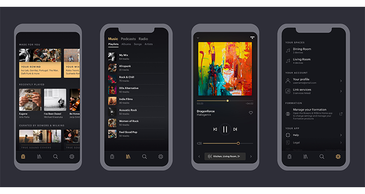 Bowers & Wilkins Launches Music App