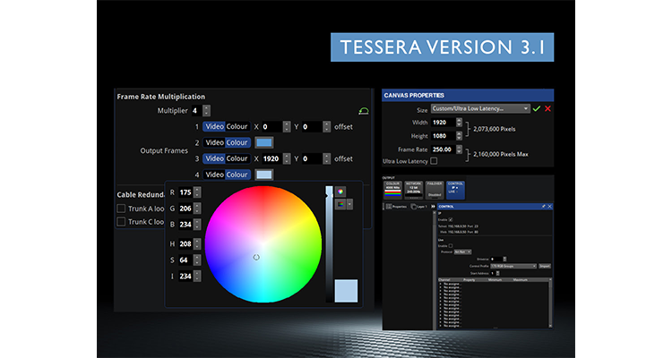 Brompton Technology Announces Tessera V3.1 Software
