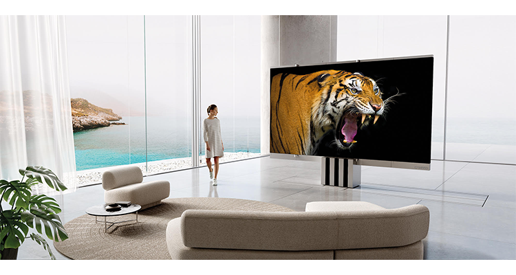 C SEED Releases the First Foldable Large-Format LED-Based TV