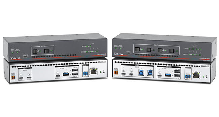 Extron Intros Two New USB-3.2-Compatible Switchers