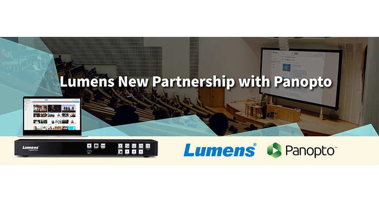 Lumens Digital Optics Announces Integration With Panopto