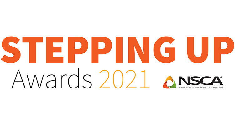 2021 Stepping Up Awards Announced by NSCA — to Be Awarded During BLC