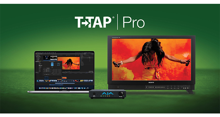 AJA Video Systems Releases T-TAP Pro Thunderbolt-3-Connected Device