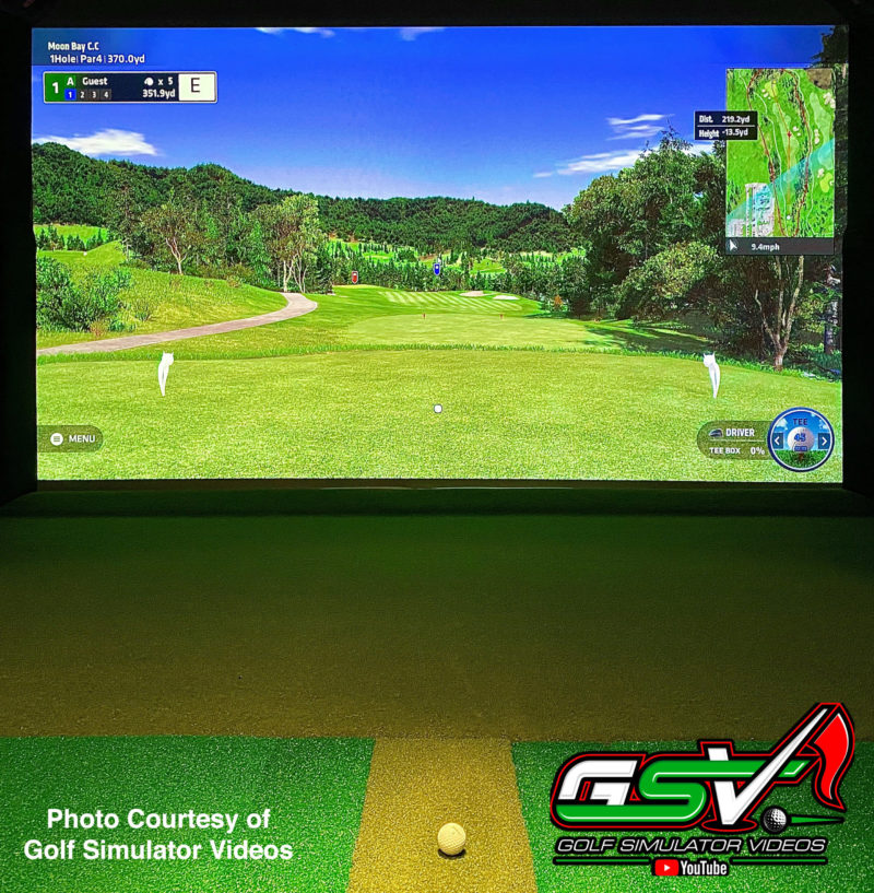 BenQ’s Blue Core Laser Golf Simulation Projectors Top Golfing Hit Lists