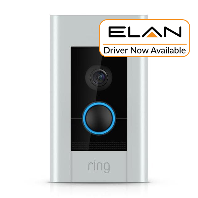 Blackwire Now Offering Elan Integration for Ring Events, an Addition to Their Existing Lineup of Ring Software, Including Control4 and URC Systems