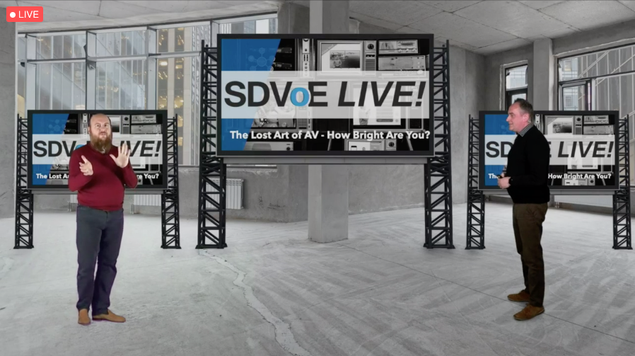 SDVoE LIVE with Chris Neto 1