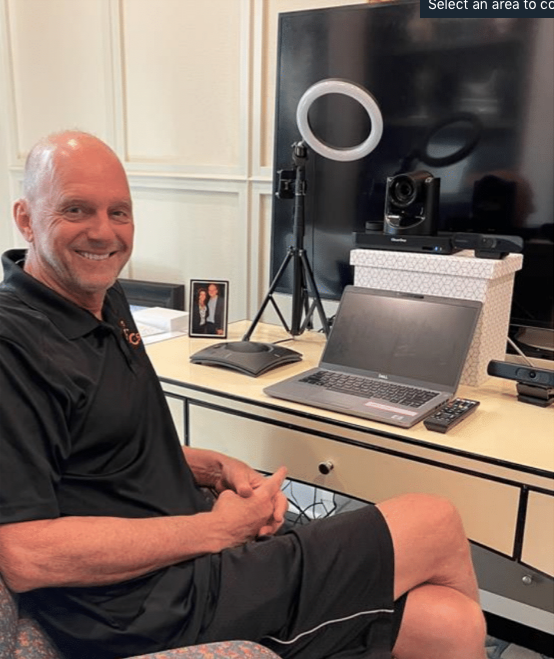 Olympic Gold Medalist and Broadcaster Rowdy Gaines Upgrades to ClearOne Aura System for Pro-Grade Video Appearances