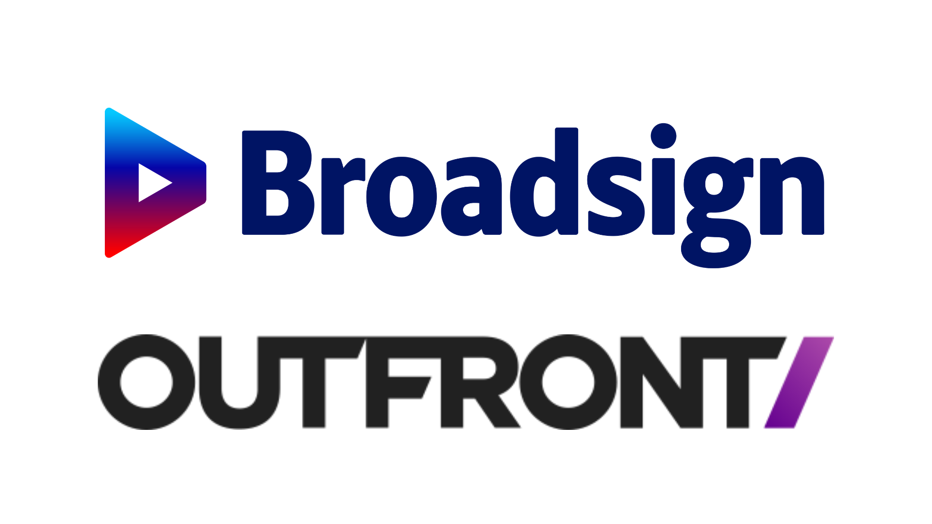 broadsign outfront logos