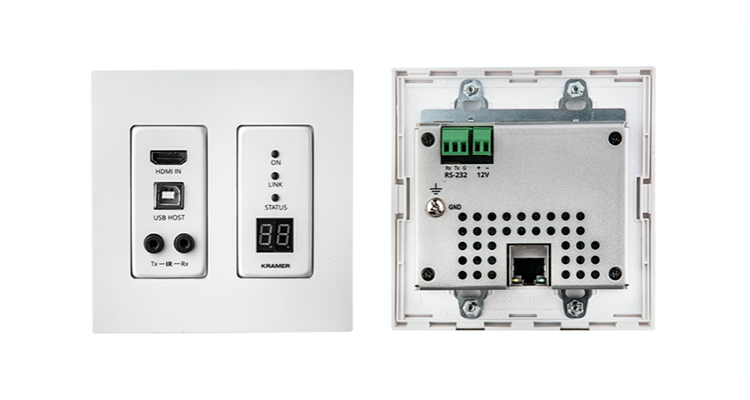 Kramer Electronics Unveils Two-Gang Decora Wall Plate