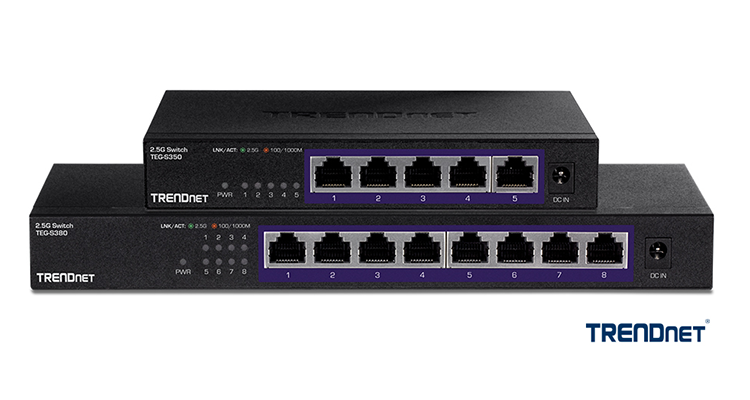 trendnet 2.5G unmanaged network switches