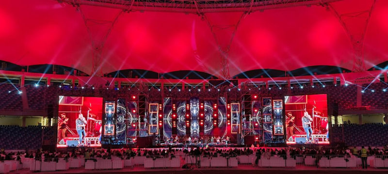 L-acoustics Delivers Ultimate Energy Boosting Sound Experience for Egyptian Megastar Amr Diab