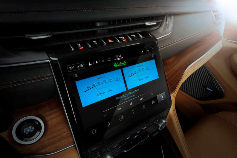 First-Ever Automotive Reference System From McIntosh Featured in 2022 Grand Wagoneer