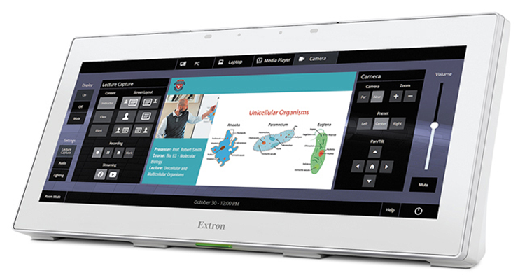 Extron Ships New Ultra-Wide TLP Pro Touch Panel