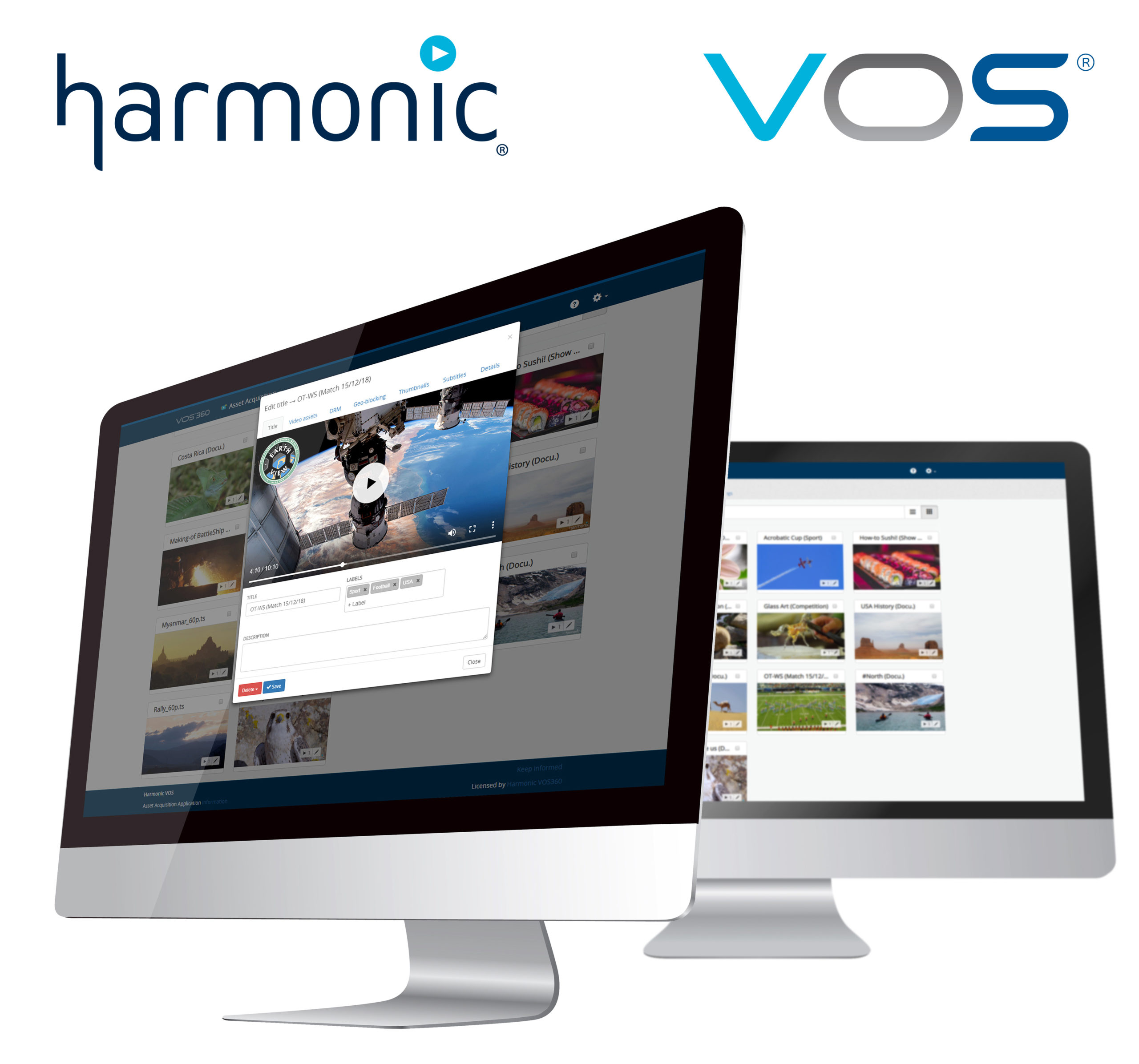 Harmonic VOS360 Cloud Streaming