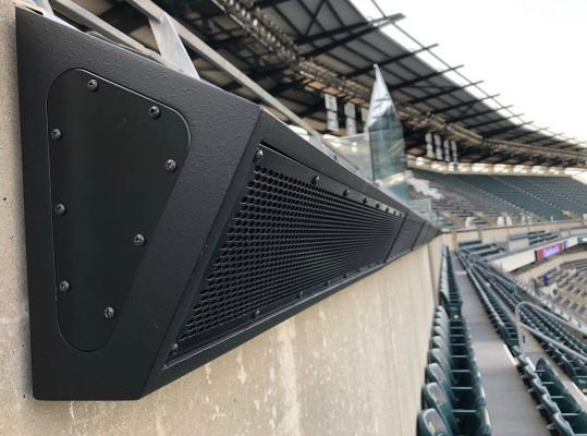 custom fill speakers philadelphia eagles