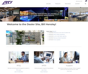 RTI Goes Live With Updated Website and Dealer Portal