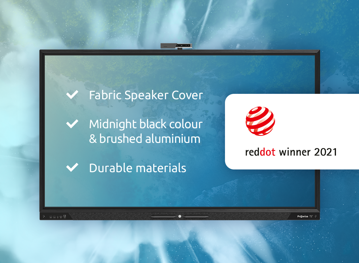 Red Dot Design Award Prowise Touchscreen Ten