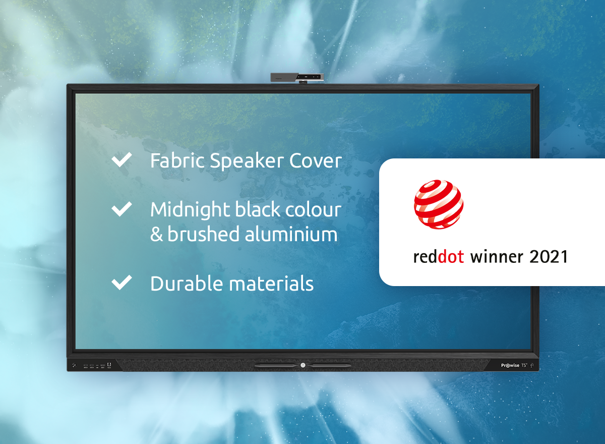 Red Dot Design Award Prowise Touchscreen Ten Red Dot Design Award Prowise Touchscreen Ten