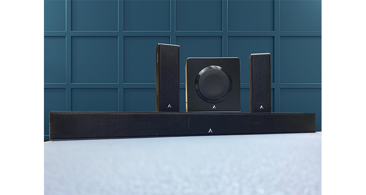 Atlantic Technology Adds FS-WSLR1 Active Bookshelf Speakers