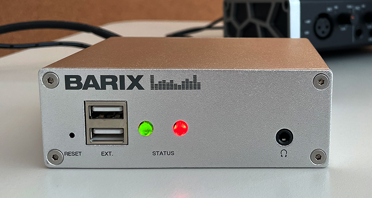 Barix Adds Exstreamer M400 IP Audio Decoder