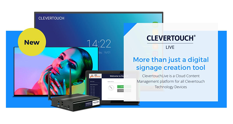 Clevertouch Adds New Content Management Platform