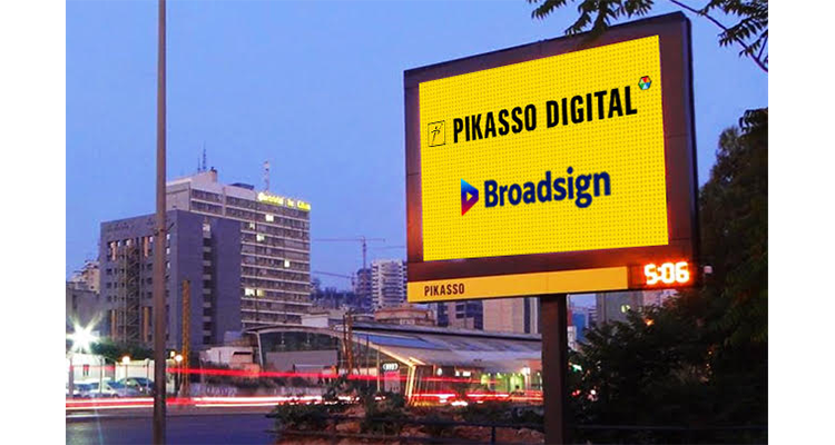 Pikasso Displays Teams Up With Broadsign Programmatic DOOH Platform