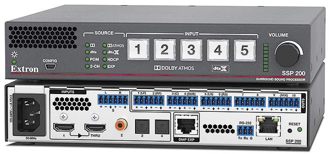 Extron Ships Audio Surround Sound Processor Designed Specifically for Pro AV