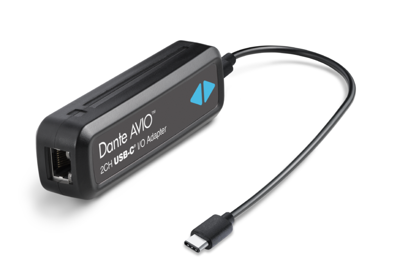 Audinate Announces New Dante AVIO USB-C Adapter is Now Shipping