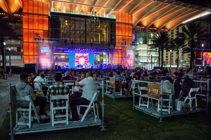 Dr. Phillips Center’s Frontyard Festival Flies L-Acoustics Front and Center