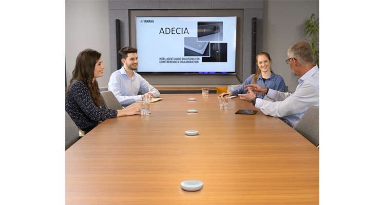 Yamaha Unified Communications Adds RM-TT Wired Tabletop Array Mic As New ADECIA Option