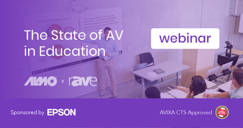 Webinar | The State of AV in Education